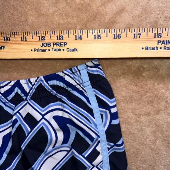 Reebok Women Small Blue‎ White Lined Lightweight Athletic Gym Run Short (U) - Picture 2 of 6